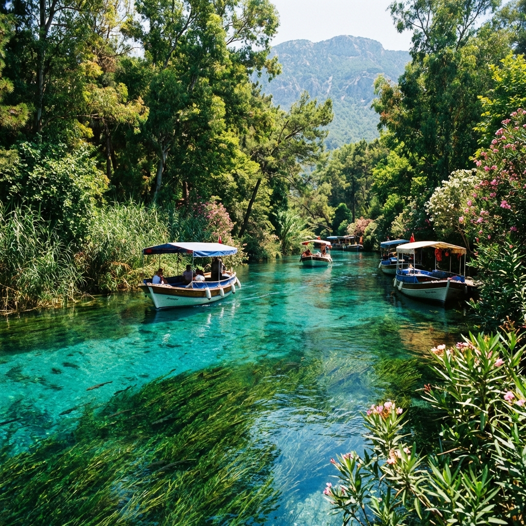 Nefeshan Karavan yakınında gezilecek yerler - Akyaka Azmak Nehri