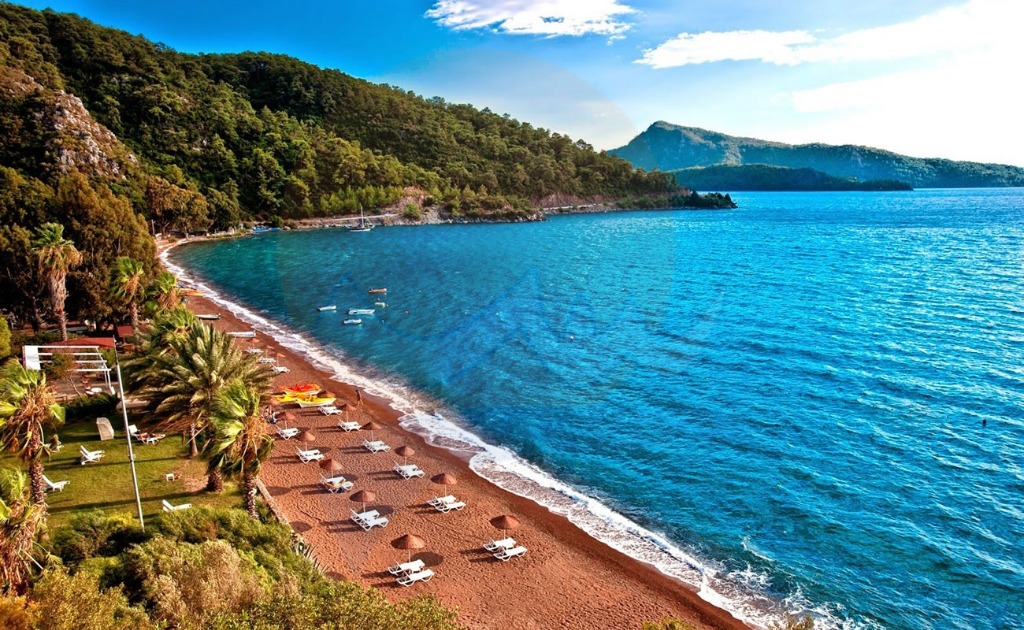 Nefeshan Karavan yakınında gezilecek yerler - Hisarönü Plajı