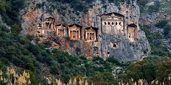 Nefeshan Karavan yakınında gezilecek yerler - Kaunos Antik Kenti